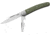 Lionsteel Jack Linerlock Green Micarta Knife, screw driver blade, JK2 CVG