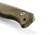 Lionsteel T6 Fixed Blade Knife, 5.83in, CPM 3V, Drop Point Blade, Green Micarta, T6 3V CVG
