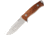 Lionsteel M5 Fixed Blade Santos Wood Fixed Blade Knife, 4.5in, Drop Point, Satin, Santos Wood Handle LSTM5ST