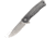 Lionsteel Myto Framelock Folding Knife, Black, Black micarta handle with titanium back handle, MT01 CVB