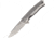 Lionsteel Myto Framelock Folding Knife, Gray, Gray titanium handle, MT01 GY
