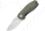 Lionsteel NANO Framelock Green Micarta