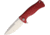 Lionsteel SR11 Red Framelock Folding Knife, 3.5in Satin Sleipner Tool Steel Drop Point, Red Textured Aluminum Handle, Glass Breaker, Pocket Clip, SR11A RS