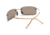 Maui Jim Little Beach Sunglasses w/ Amber Frame and HCL Bronze Lenses - H515-21, Back View