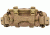 Loaded Gear GX-100 Crossover Ranger Pack, Molle Compatible, Dark Earth, 13 x 5.5 x 6 in BI12608