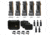Longshot by Target Vision LR-3 w/ 3 Extra Cameras w/ 4 Bulletproof Warranties, Black/Orange/Grey TV-CF103-4-W