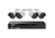 Lorex 8-Channel 4K HD 1TB DVR w/ 4 Bullet Security Cameras, White, LHV51081T4KB