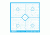 Precision Sight In Target 20/Pack, Cyan, 18inX18in