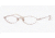Luxottica LU 6552 Eyeglasses Styles Brown Frame w/Non-Rx 43 mm Diameter Lenses, 3057-4317