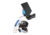 LW Scientific Trinocular Microscope with BioVID 1080 Camera and 13 in Monitor, iNM-T4BV-iPL3