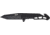 M&amp;P Border Guard Spring Assisted Folding Knife, 3.9in, Stainless Steel, Tanto Plain Blade, Black Matte SS Handle, 1160826