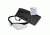 Macks Shooting Glasses, Black Frame, Clear Lens MK4481