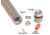 Maglite Face Cap O-Ring C and D Cell MAG108000026