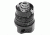 Maglite Tail Cap Assembly, Black - Tail Cap, Lip Seal, Electrical Contact, Lamp, &amp; Spring - 108-000-197
