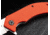 Boker SAR Tec Folder Assisted Opening Folding Knife, 3.31in, 7Cr17MoV, G10 Orange Handle, 01SC087