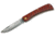 Magnum Snake Rangebuster Folding Knife, 2.64in, Damascus, Snakewood Brown Handle, 01RY141DAM