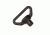Magpul Industries QDM Quick Disconnect Sling Swivel,Black MPIMAG543