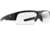 Magpul Industries Helix Eyewear Shooting Glasses, Black Frame, Clear Lens, MAG1097-0-001-1000