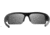 Magpul Industries Helix Eyewear Shooting Glasses, Black Frame, Gray/Silver Mirror Lens, Polarized, MAG1097-1-001-1110