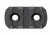 Magpul Industries Rail Section, Fits M-LOK Hand Guard, Aluminum, 3 Slots, Black MPIMAG580