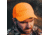 Magpul MAG1108-814 Wordmark Trucker Hat Blaze Orange OSFA
