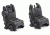 Magpul MBUS Front and Rear Flip Sights Set, Black, MPIMAG247BLK-KIT2