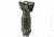 FAB Defense Vertical Fore Grip and Incorporated Bipod - OD Green