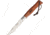 MAM Hunter Plus Linerlock Folding Knife, 4in Satin Partially Serrated 420 SS Drop Point, Bubinga Wood Handle, SS Bolster, 2066 W/BOX