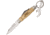 MAM Knife w/Fork &amp; Bottle Opener Folding Knife,6.5in,Beechwood Handle MAM1C