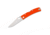 Manly Peak D2 Two Hand Folding Knife, Orange, Small, 01ML021