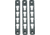 Manticore Arms Keymod Panel For Transformer Rails, 3 Pack, Black, MA-14433