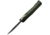 Mantis OTF Automatic Folding Knife, 4.63in Closed, 3.25in Satin 440C Stainless Drop Point Blade, Green Checkered Aluminum Handle, OTF815G DP