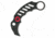 Mantis Cinq 1, Black Stainless Handle, Black Blade, Plain MNMK-1