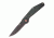 Mantis GT Folding Knife,3.75in Drop Point Plain Ti-Nitrate coated Stainless Steel,Green Aluminum Handle GT109