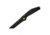 Mantis Gt-Folder, 3.75in Tanto, Serrated Blade, Manual, Black, GT-302