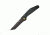 Mantis GT Folding Knife,3.75in Tanto Combo Ti-Nitrate coated Stainless Steel,Green Aluminum Handle GT310