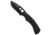 Mantis Mantis Seymour Fixed Blade Knife Black 3" Black TA-2, Black, 420, adult, BHQ-25496