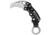 Mantis Mantis Vuja De Balisong Karambit Crossover Bali-Bit Knife 2" Satin MK-4, Black, M-VX, adult, BHQ-14678
