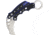 Mantis Vuja De Karambit Blue Folding Knife,2in,Black and Blue,G10 Handle MANMK4B