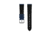 Marathon Cross Hatch 2-Piece Strap, Italian Leather, Steel Buckle, 20mm, Royal Blue, Standard, WS-LT-RBSS-20-ST