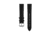 Marathon Cross Hatch 2-Piece Strap, Leather, Steel Buckle, 18mm, Black, Extra Long, WS-LT-BKSS-18-XL