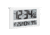 Marathon Commercial Grade Jumbo Atomic Wall Clock w/6 Time Zones, White, CL030025-WH-00-NA