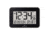 Marathon Crystal Framed Atomic Wall Clock, Black, CL030060-BK-00-NA