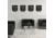 Marathon Jumbo Analog Wall Clock w/Auto-Night Light, Black, CL030057-BK-BK-NA