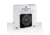 Marathon Jumbo Analog Wall Clock w/Auto-Night Light, Black, CL030057-BK-BK-NA