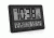 Marathon Jumbo Atomic Wall Clock w/Table Stand, Black, CL030056-BK-00-NA