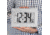 Marathon Large Digital Frame Clock w/3.25 inch Digits, Graphite Gray, CL030064-GG-00-NA