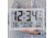 Marathon Slim Jumbo Atomic Digital Wall Clock, Graphite Grey, 14.6in x 1.2in x 9in, CL030062-GG-FD-NA