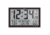 Marathon Slim Jumbo Atomic Digital Wall Clock, Wood, 14.6in x 1.2in x 9in, CL030062-WD-FD-NA