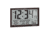 Marathon Slim Jumbo Atomic Digital Wall Clock, Wood, 14.6in x 1.2in x 9in, CL030062-WD-FD-NA